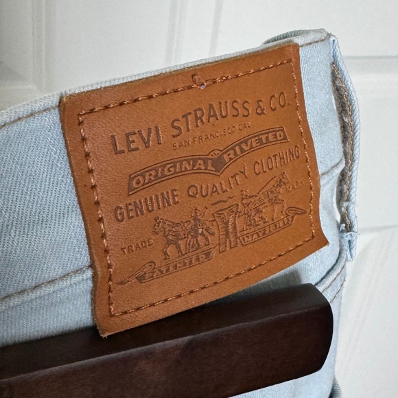 RARE Levi's Mile High Super Skinny Jeans Down To Mars Aritzia Dolls Kill - Picture 6 of 7